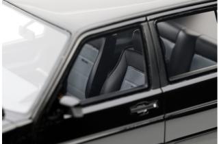 VOLKSWAGEN VW JETTA MK2 BLACK 1987 OttO mobile 1:18 Resinemodell (Türen, Motorhaube... nicht zu öffnen!)
